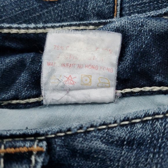 Silver Jeans Santorini Women Jean Low Rise Blue Size 29x28 - Picture 10 of 10